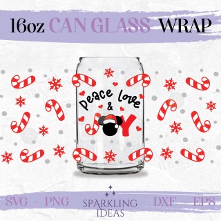 Joy Christmas Ears SVG