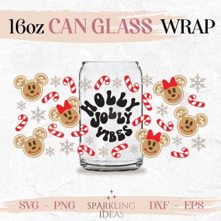 Holly Jolly Vibes Mouse Ears