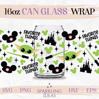 Yoda Libbey Wrap SVG